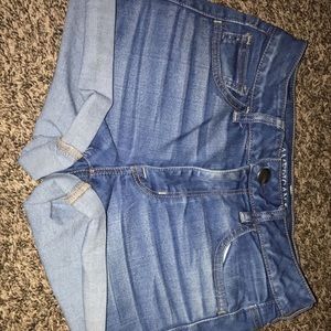 American eagle shorts hi-rise size 4